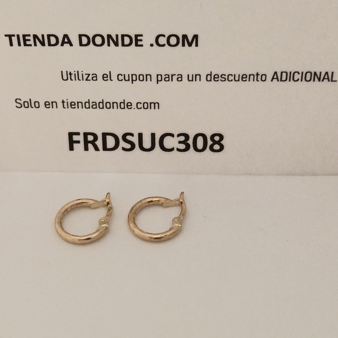 ARRACADAS ORO 14K 1.2 (NUEVO)
