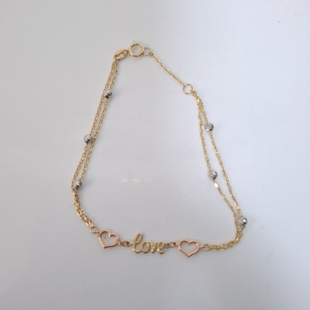 PULSERAS DAMA ORO 14K 1.5 (NUEVO)