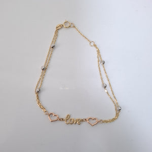 PULSERAS DAMA ORO 14K 1.5 (NUEVO)
