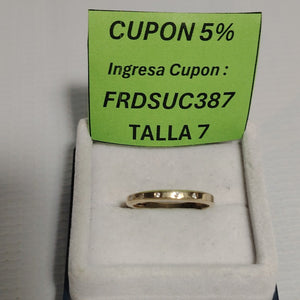 ARGOLLA ORO 14 K 1.7 GRMS (SEMINUEVO)