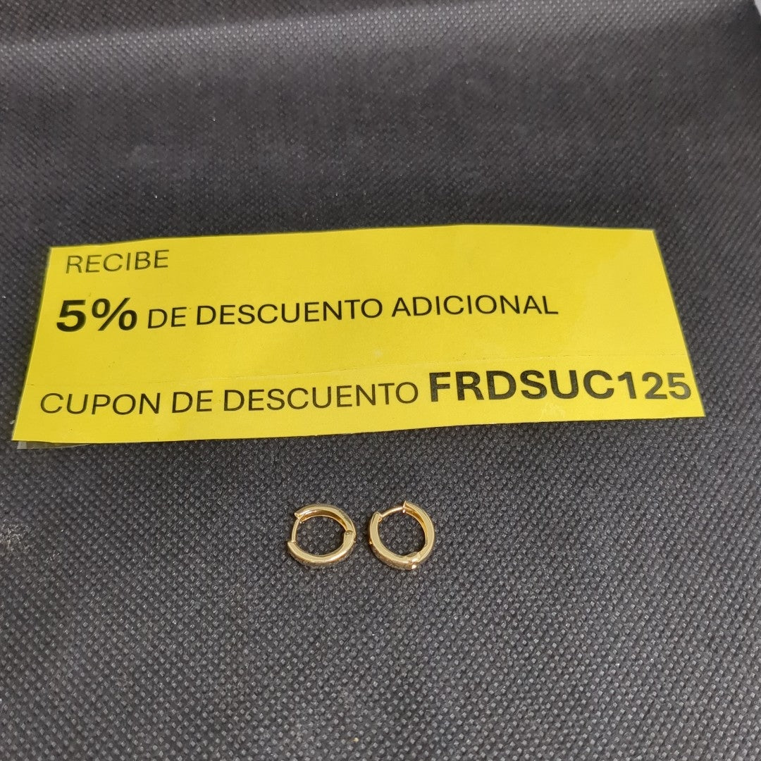 HUGGIES ORO 14K 1.2 (NUEVO)