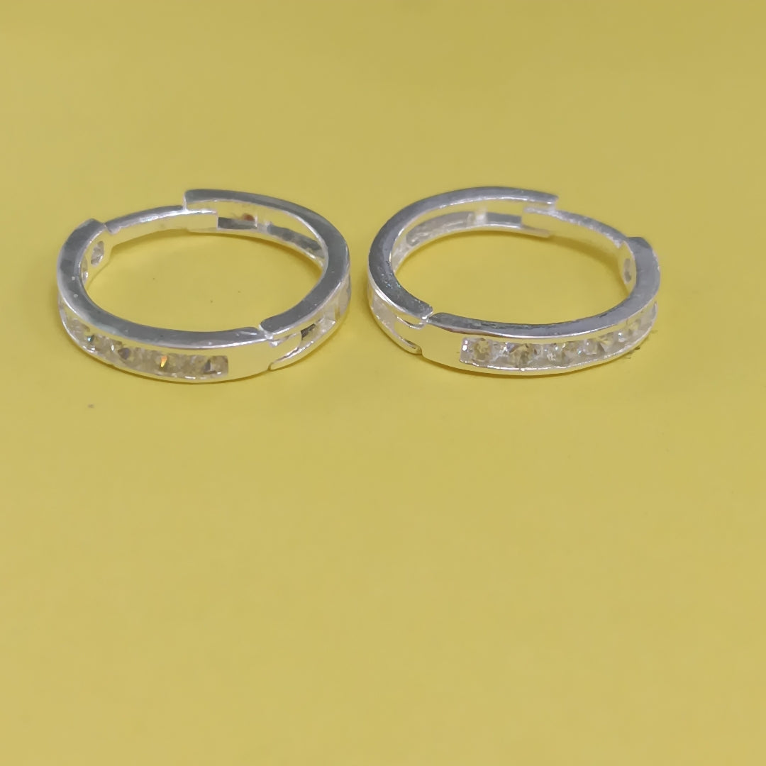 ARRACADAS C/CIRCONIAS PLATA .925 2.1 GR (NUEVO)
