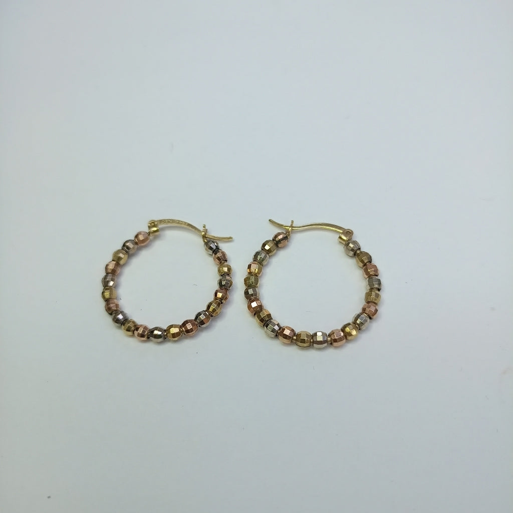 ARRACADAS PAR ORO 10 K 3.4 GRMS (SEMINUEVO)
