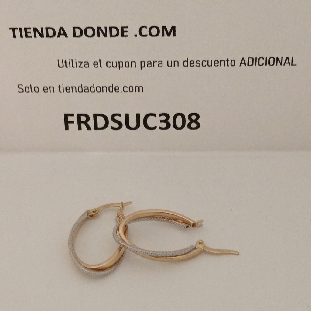 ARRACADAS ORO 14K 1.9 (NUEVO)