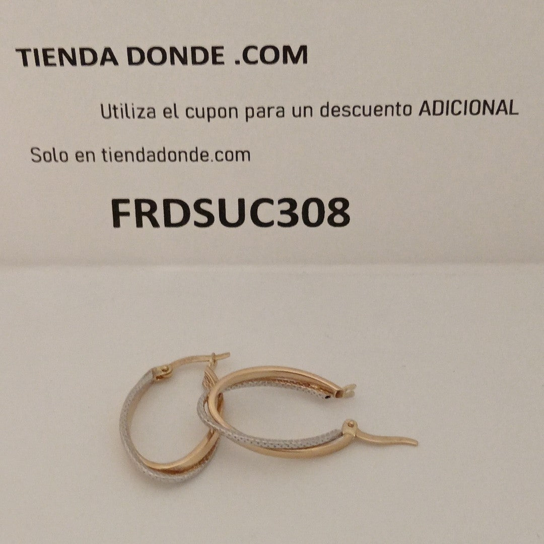ARRACADAS ORO 14K 1.9 (NUEVO)