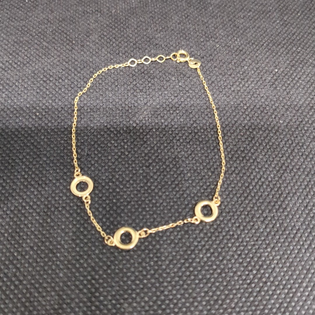 PULSERAS DAMA ORO 14K 1.2 (NUEVO)