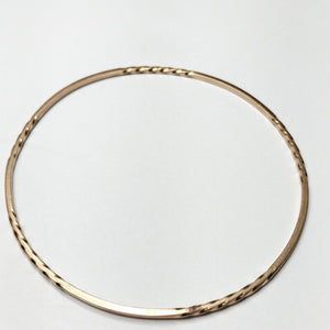 PULSERA RIGIDA ORO 14 K 5.2 GRMS (SEMINUEVO)