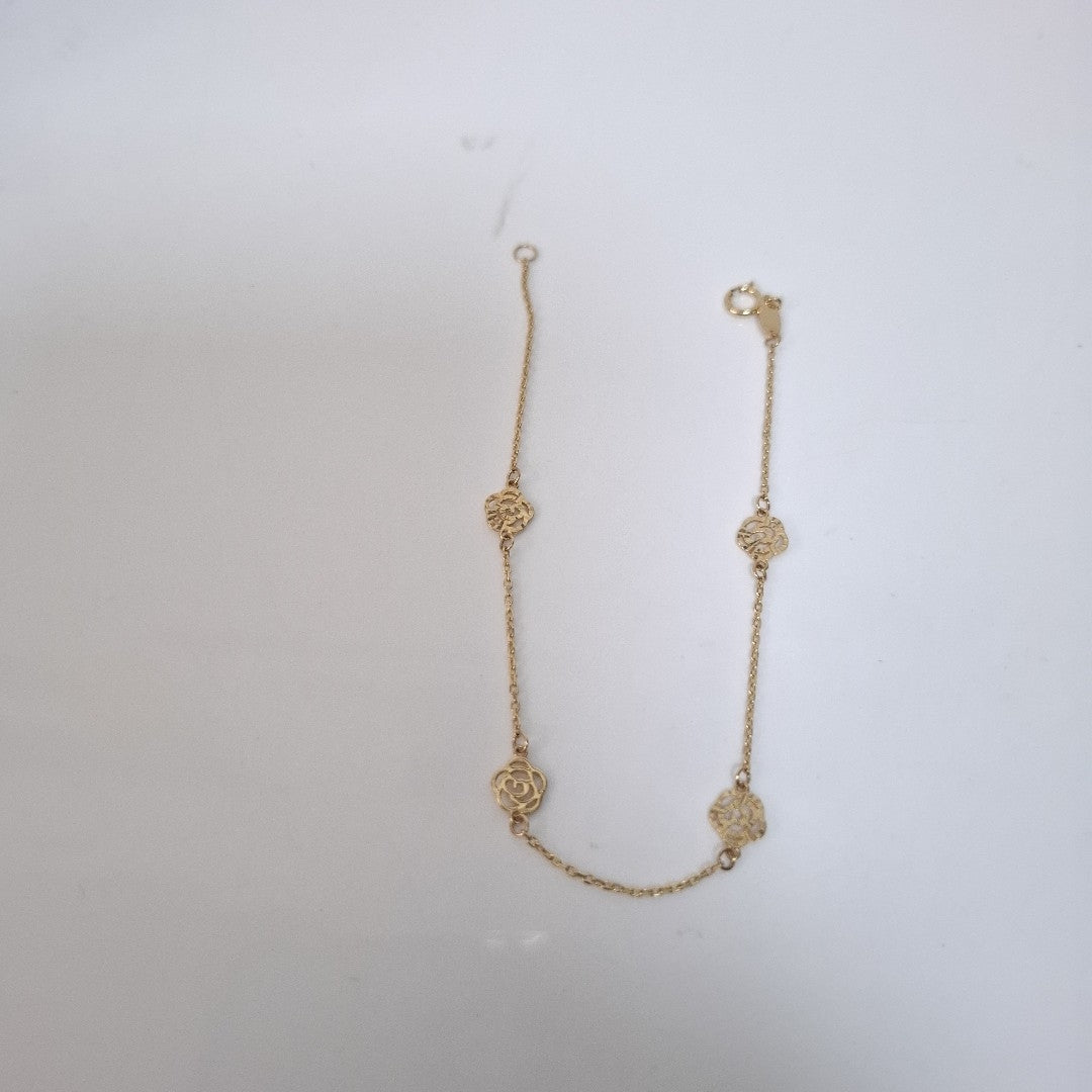 PULSERAS DAMA ORO 14K 1.2 (NUEVO)
