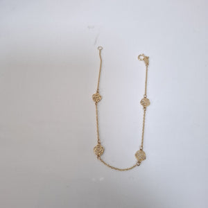 PULSERAS DAMA ORO 14K 1.2 (NUEVO)