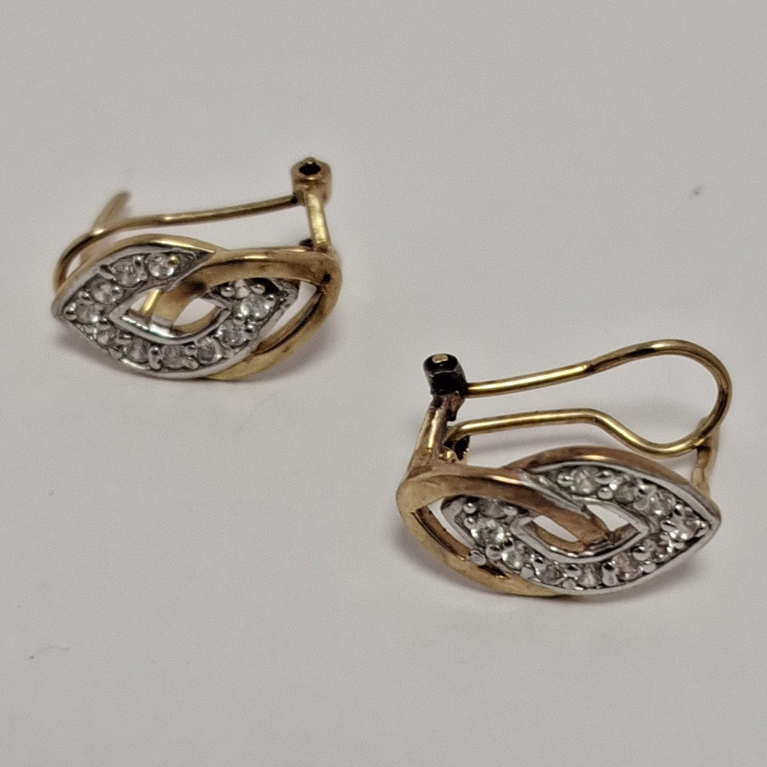 ARETES PAR ORO 8 K 2.8 GRMS (SEMINUEVO)