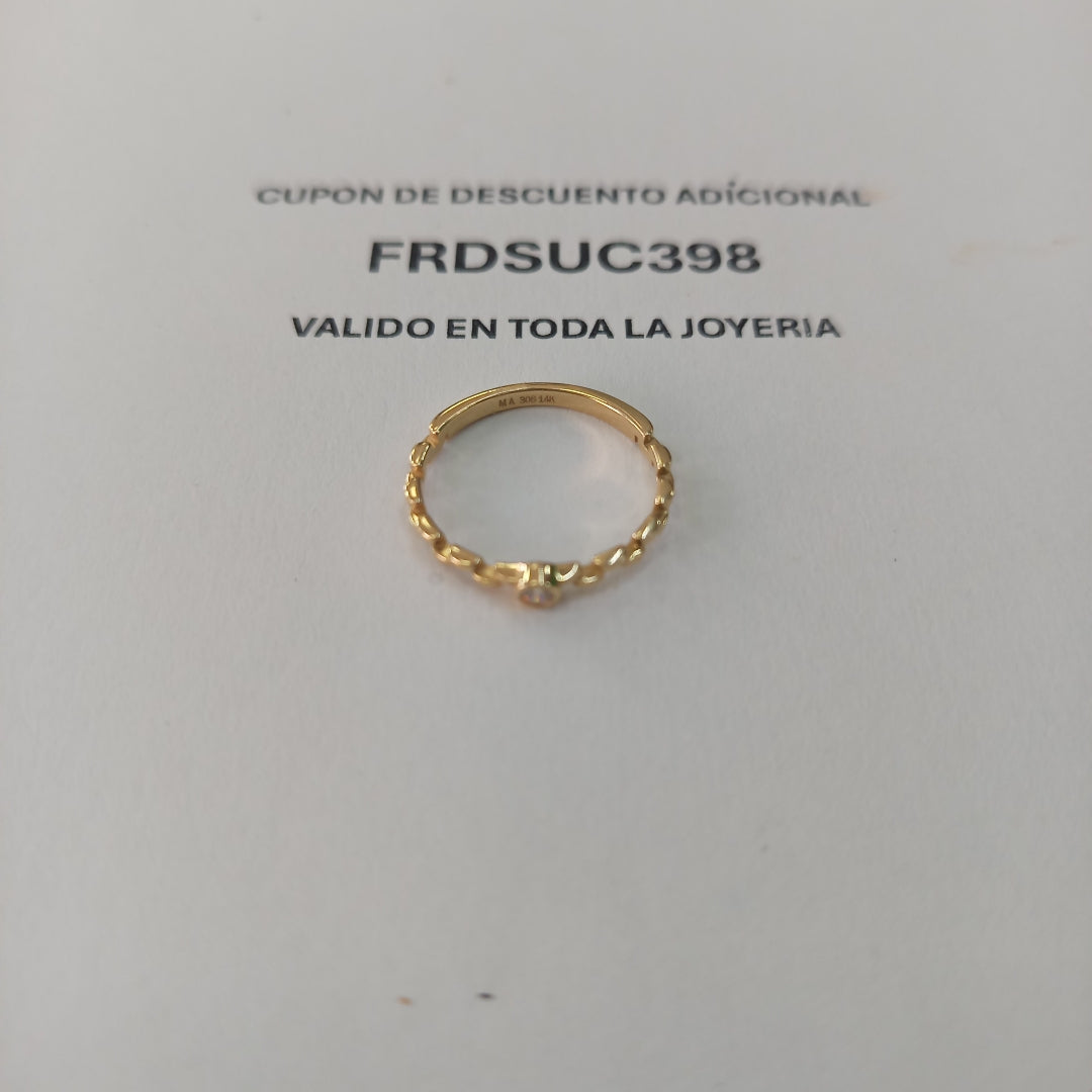 ANILLOS DAMA ORO 14K 1.6 (NUEVO)