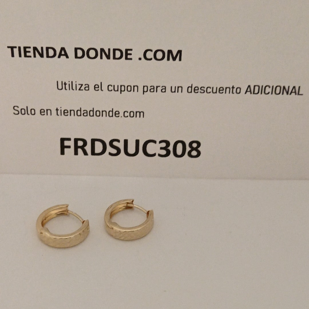 HUGGIES ORO 14K 1.1 (NUEVO)