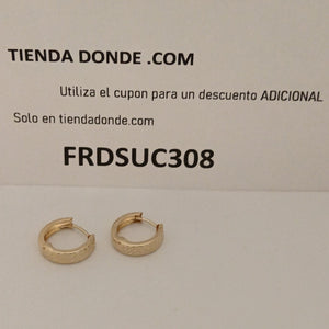 HUGGIES ORO 14K 1.1 (NUEVO)