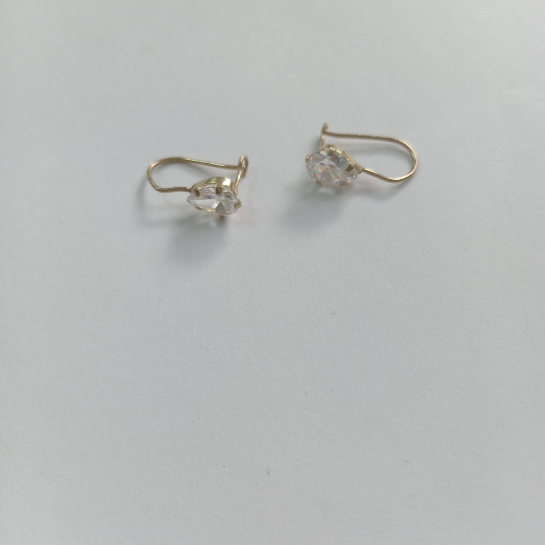 ARETES PAR ORO 10 K 0,90 GRMS (SEMINUEVO)