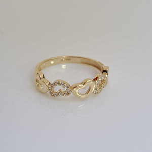 ANILLOS DAMA ORO 14K 1.5 (NUEVO)
