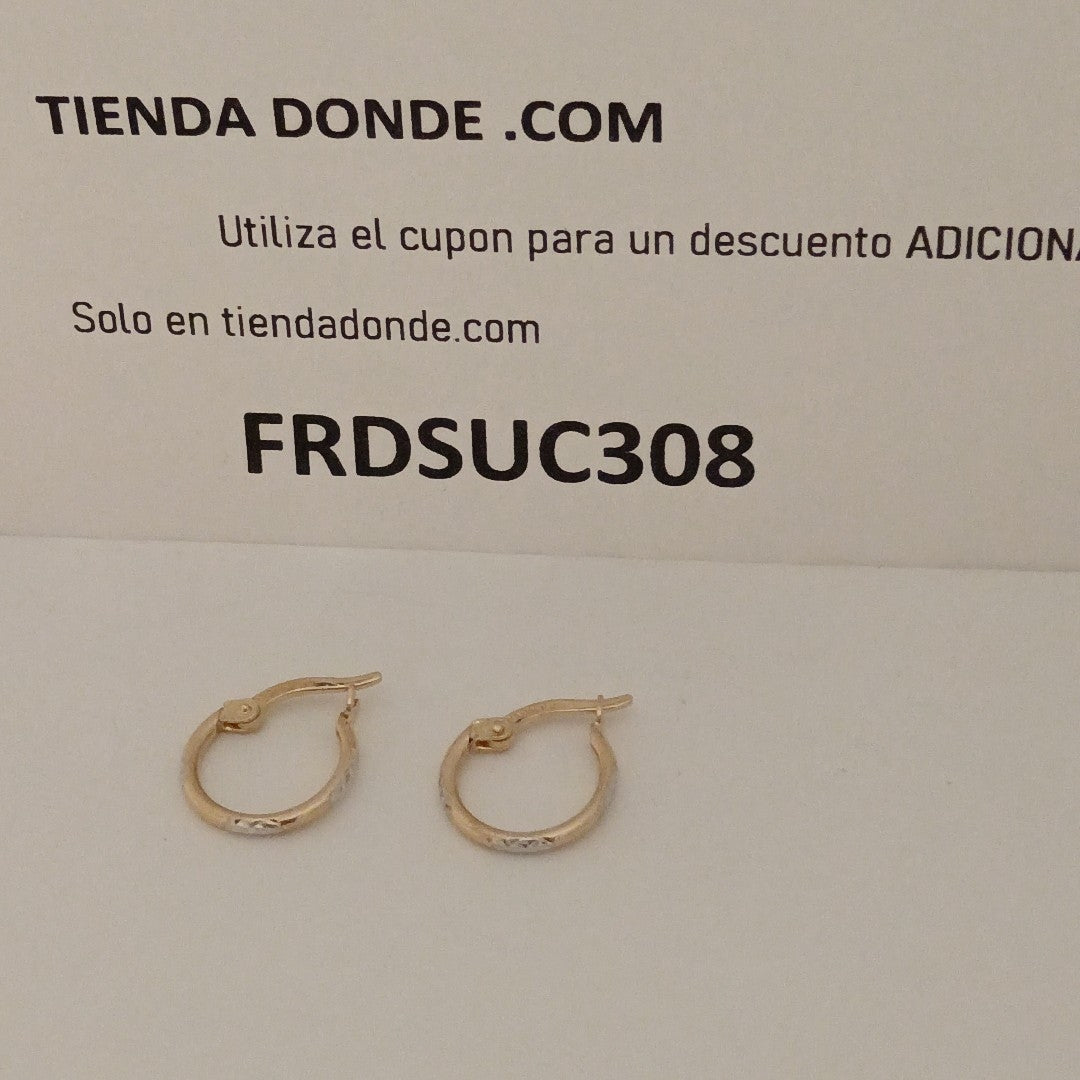 ARRACADAS ORO 14K 1 (NUEVO)