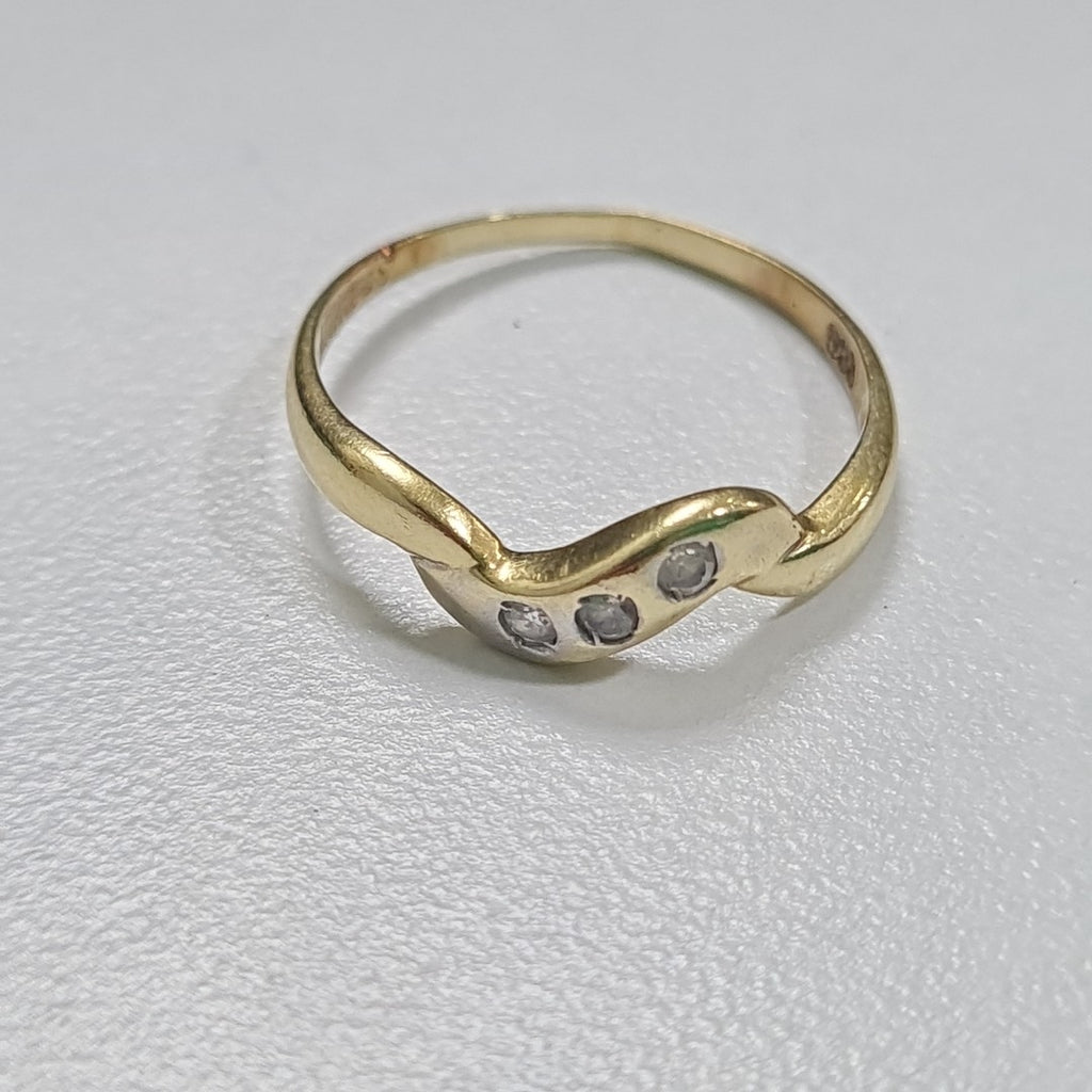 ANILLO ORO 14 K 1,60 GRMS (SEMINUEVO)