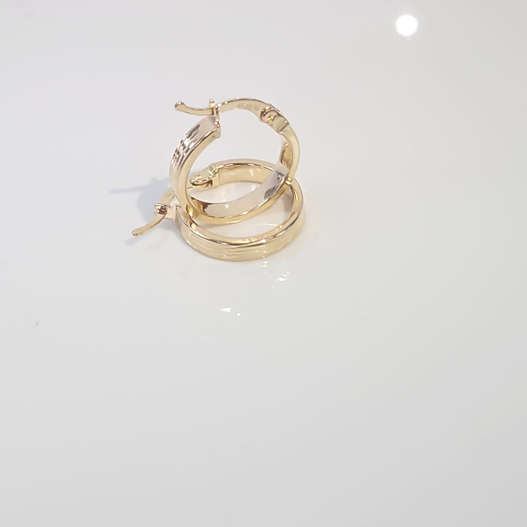 ARRACADAS ORO 14K 1.4 (NUEVO)