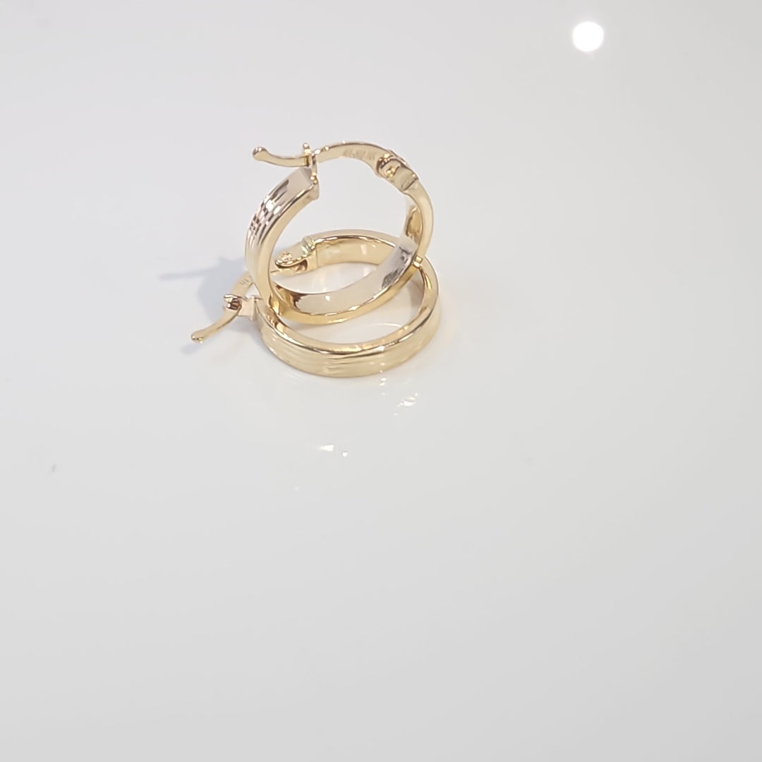 ARRACADAS ORO 14K 1.4 (NUEVO)