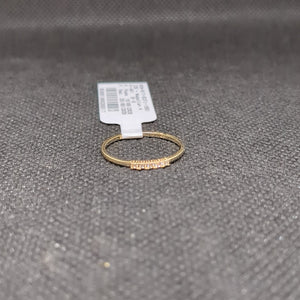 ANILLOS DAMA ORO 14K 0.8 (NUEVO)