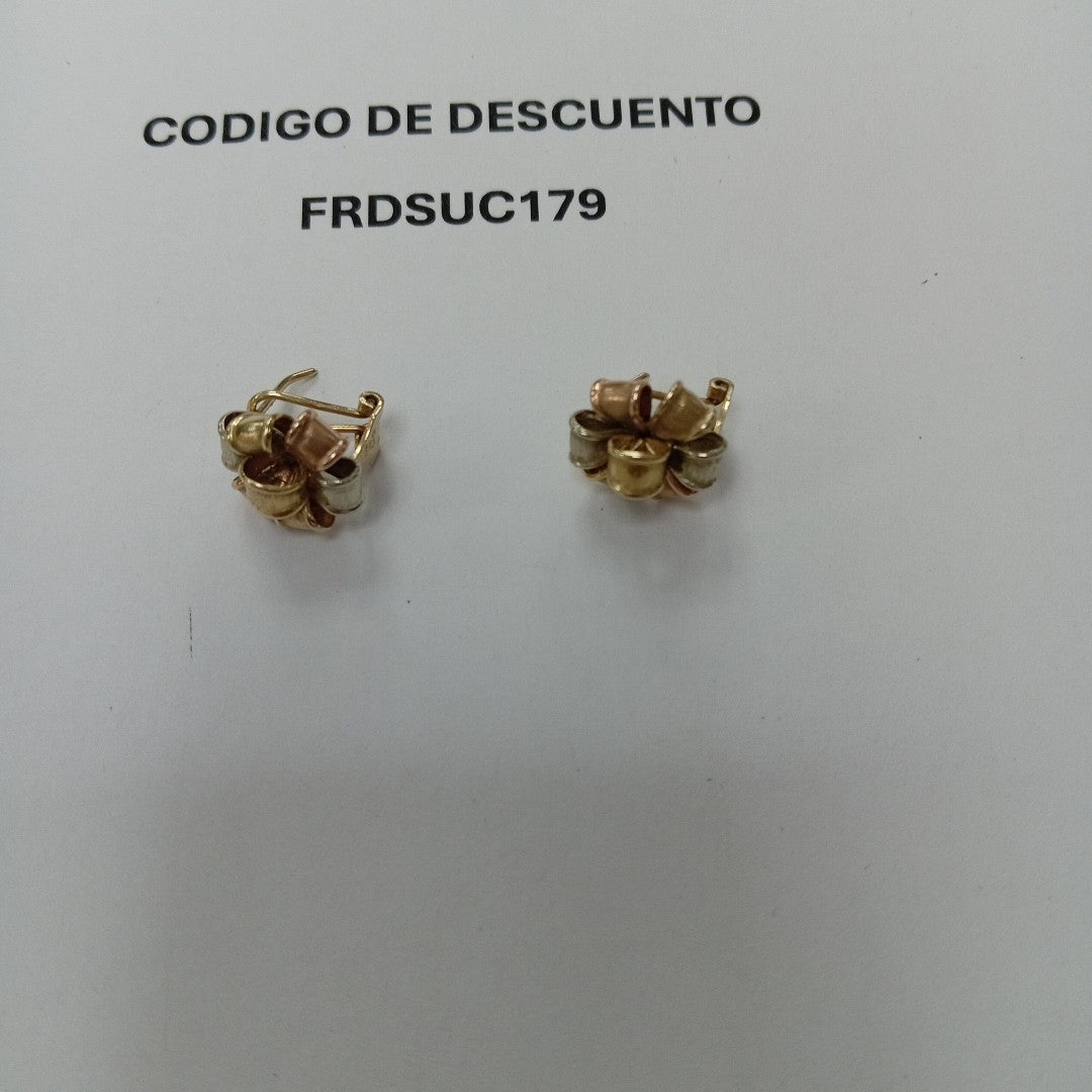 ARETES PAR ORO 10 K 2.9 GRMS (SEMINUEVO)