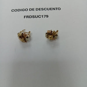ARETES PAR ORO 10 K 2.9 GRMS (SEMINUEVO)
