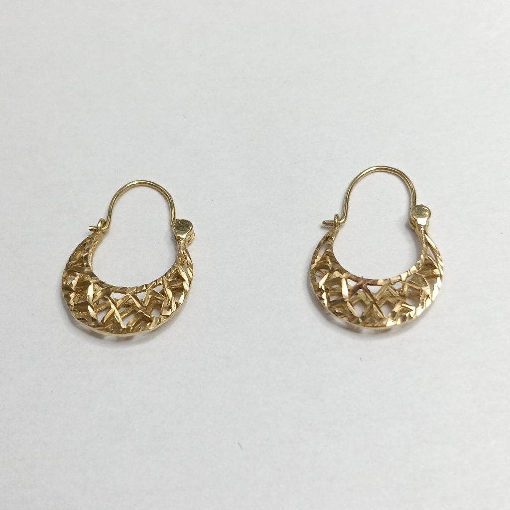 ARRACADAS PAR ORO 10 K 1,20 GRMS (SEMINUEVO)