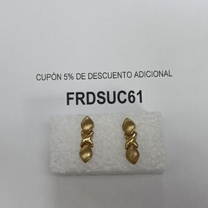 BROQUELES PAR ORO 10 K 1,90 GRMS (SEMINUEVO)