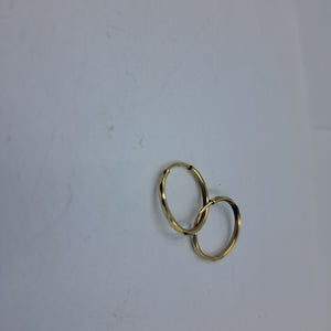 ARRACADAS PAR ORO 10 K 0.5 GRMS (SEMINUEVO)
