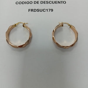 ARRACADAS PAR ORO 10 K 4.2 GRMS (SEMINUEVO)