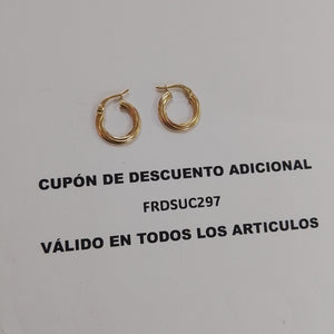 ARRACADAS ORO 14K 1.2 (NUEVO)