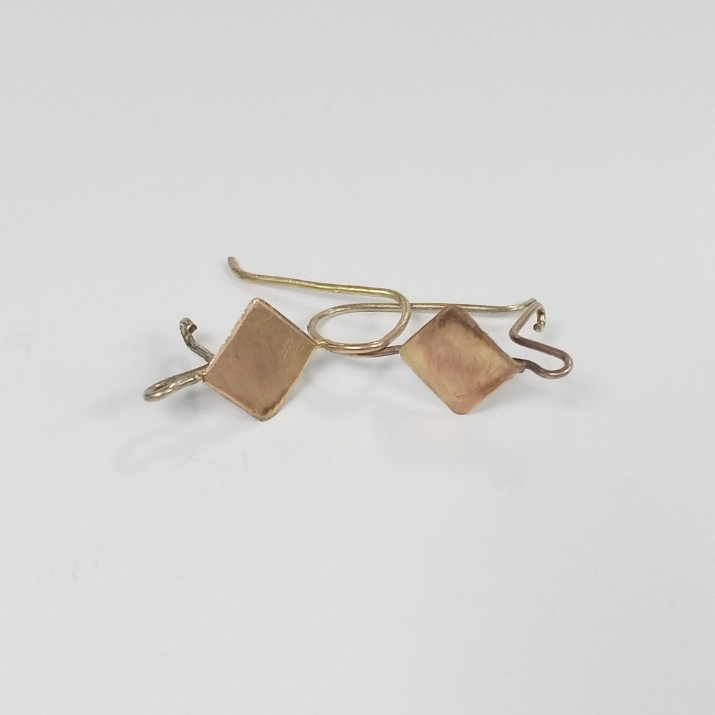 ARETES PAR ORO 8 K 1.1 GRMS (SEMINUEVO)