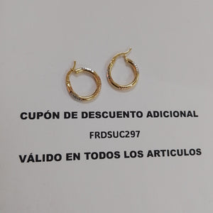 ARRACADAS ORO 14K 1.7 (NUEVO)