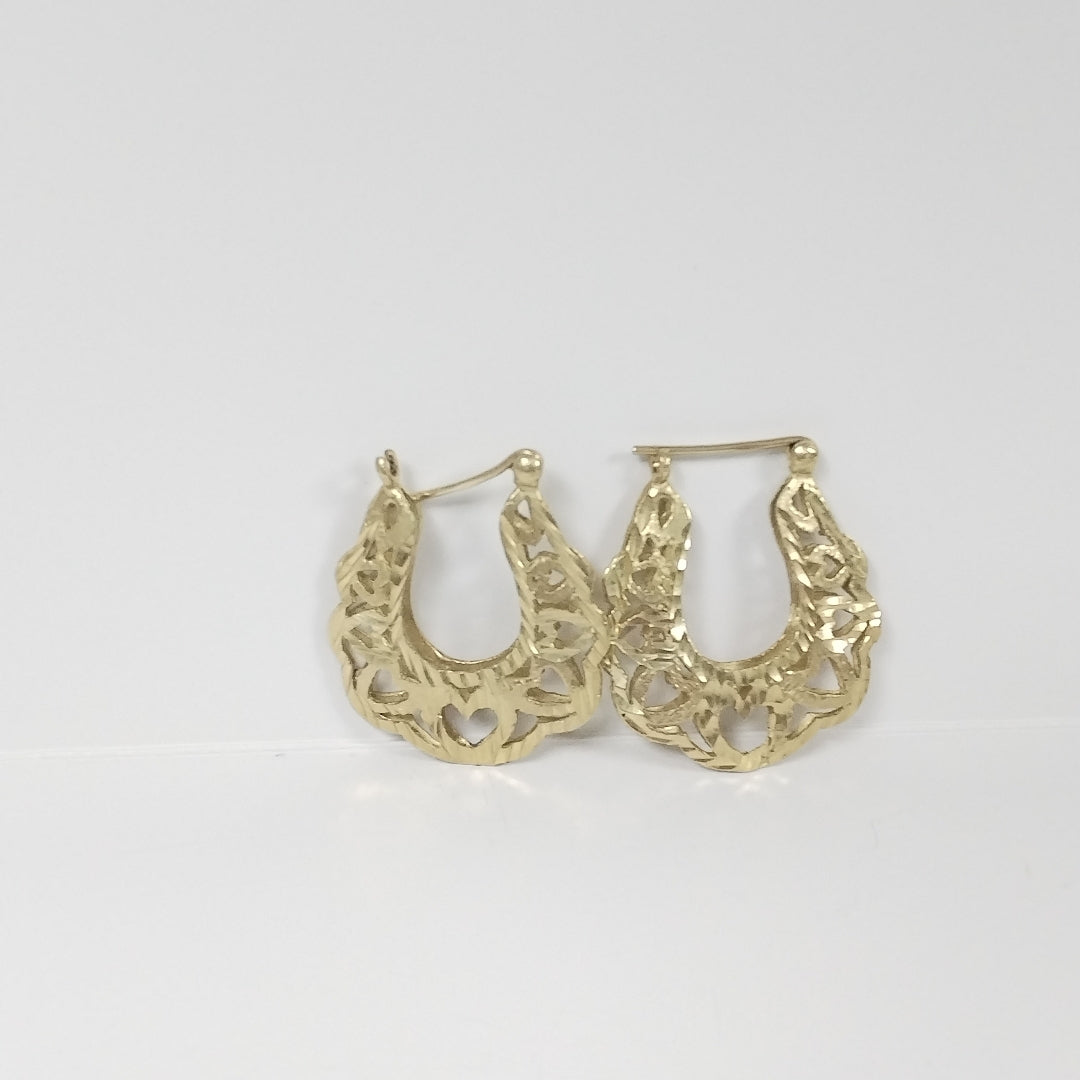 ARRACADAS PAR ORO 14 K 5,20 GRMS (SEMINUEVO)