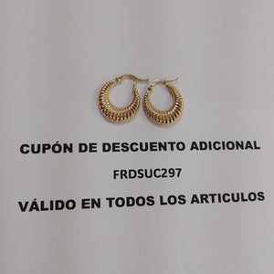 ARRACADAS ORO 14K 1.3 (NUEVO)