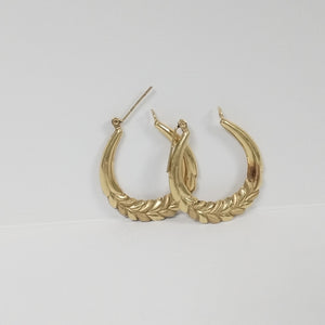 ARRACADAS PAR ORO 14 K 2,30 GRMS (SEMINUEVO)