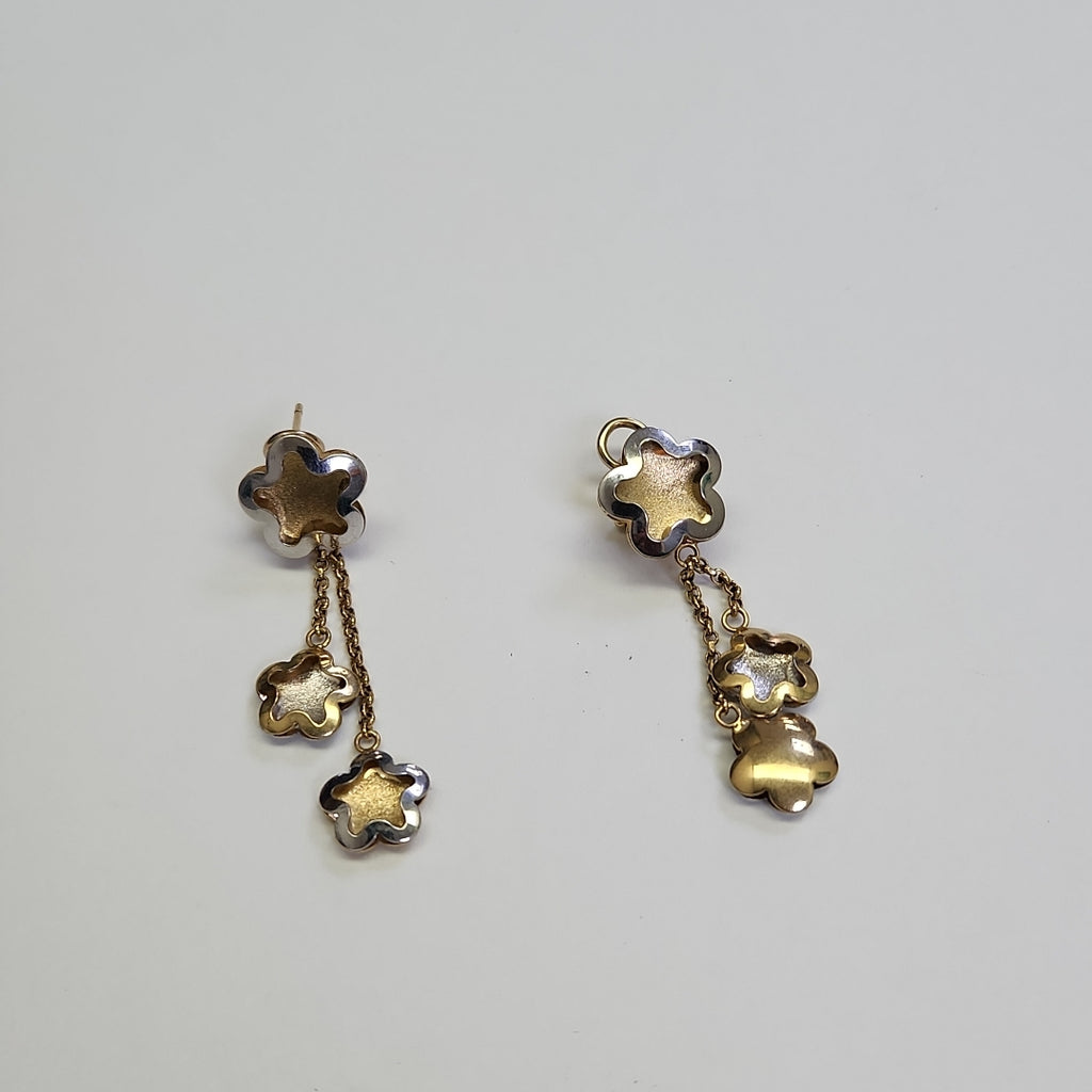 ARETES PAR ORO 14 K 5,10 GRMS (SEMINUEVO)