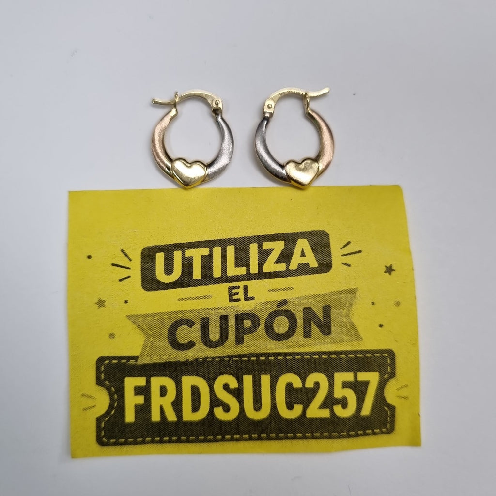 ARRACADAS ORO 14K 1.1 (NUEVO)