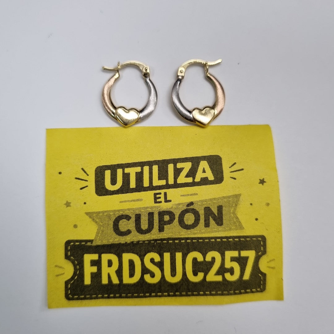 ARRACADAS ORO 14K 1.1 (NUEVO)