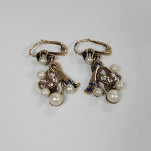 ARETES PAR ORO 14 K 7.3 GRMS (SEMINUEVO)