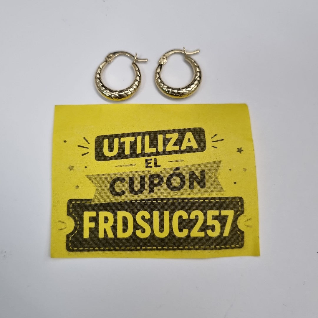 ARRACADAS ORO 14K 1.1 (NUEVO)