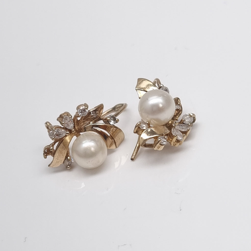ARETES PAR ORO 10 K 3.4 GRMS (SEMINUEVO)