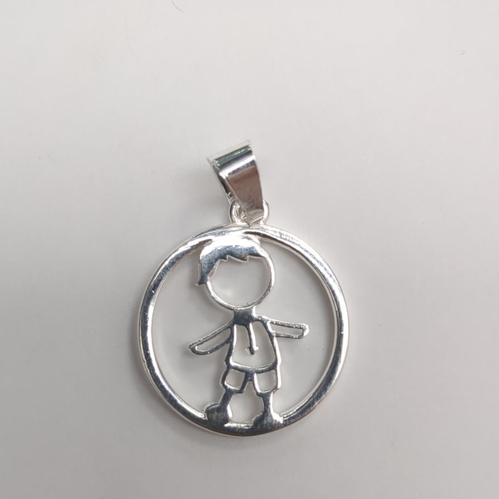 DIJE NIÑO PLATA .925 1.9 GR (NUEVO)