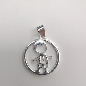 DIJE NIÑO PLATA .925 1.9 GR (NUEVO)