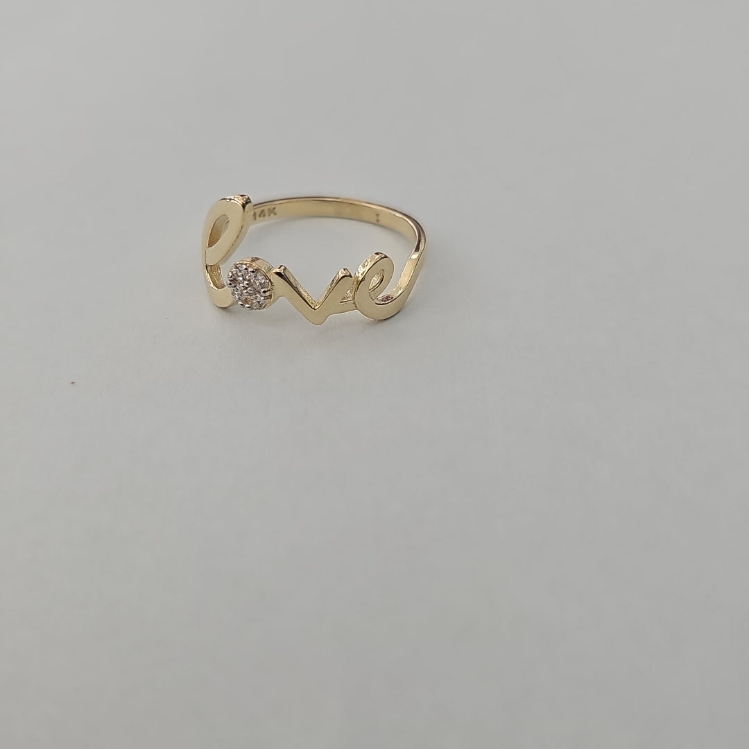 ANILLOS DAMA ORO 14K 2 (NUEVO)