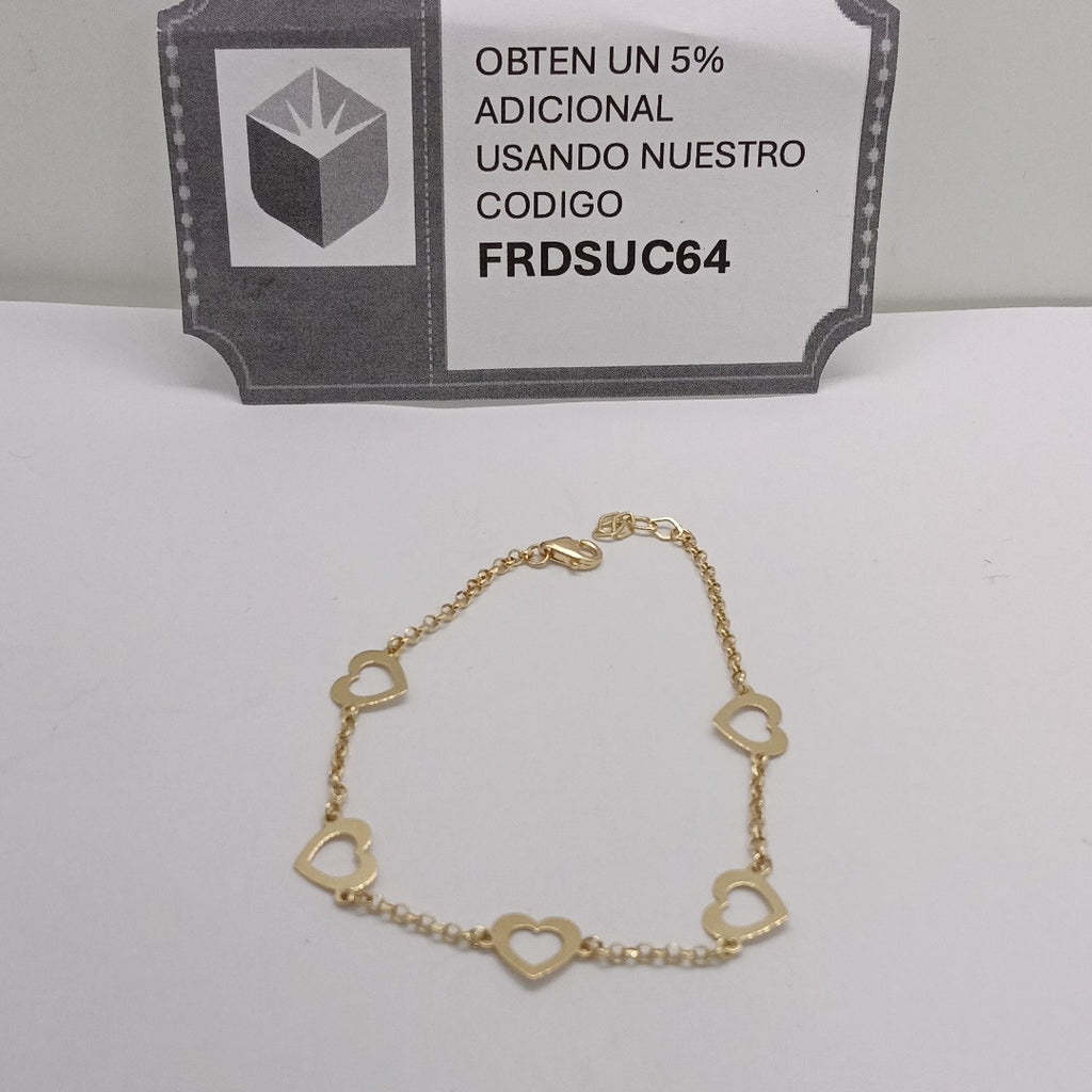 PULSERAS DAMA ORO 14K 1.9 (NUEVO)