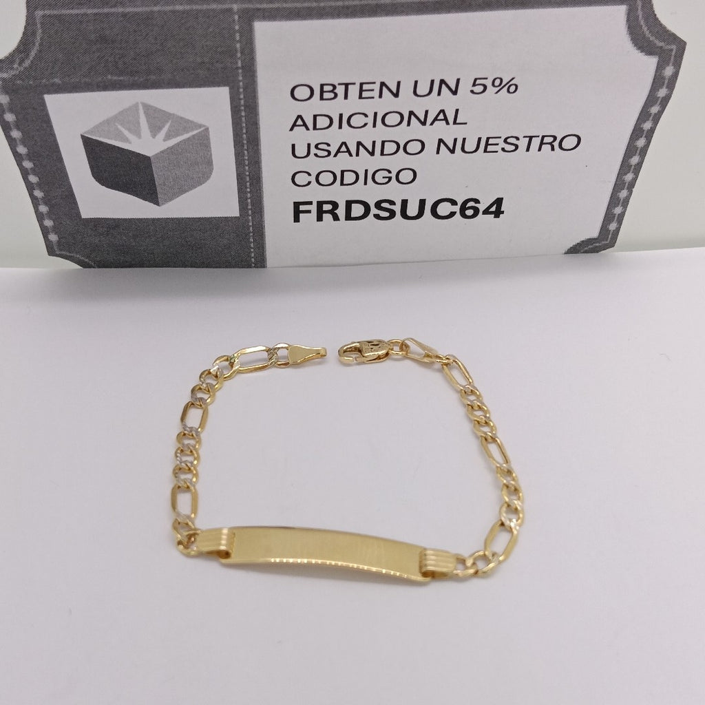ESCLAVAS NIÑO ORO 14K 2.4 (NUEVO)