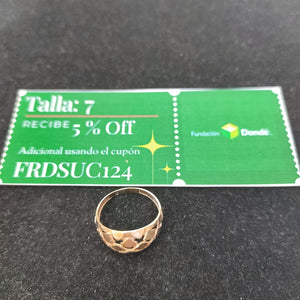 ANILLITO ORO 10 K 1.7 GRMS (SEMINUEVO)