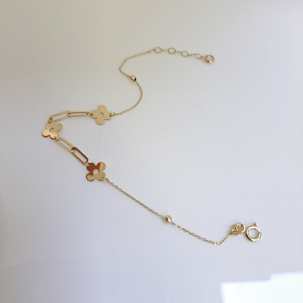 PULSERAS DAMA ORO 14K 1.3 (NUEVO)