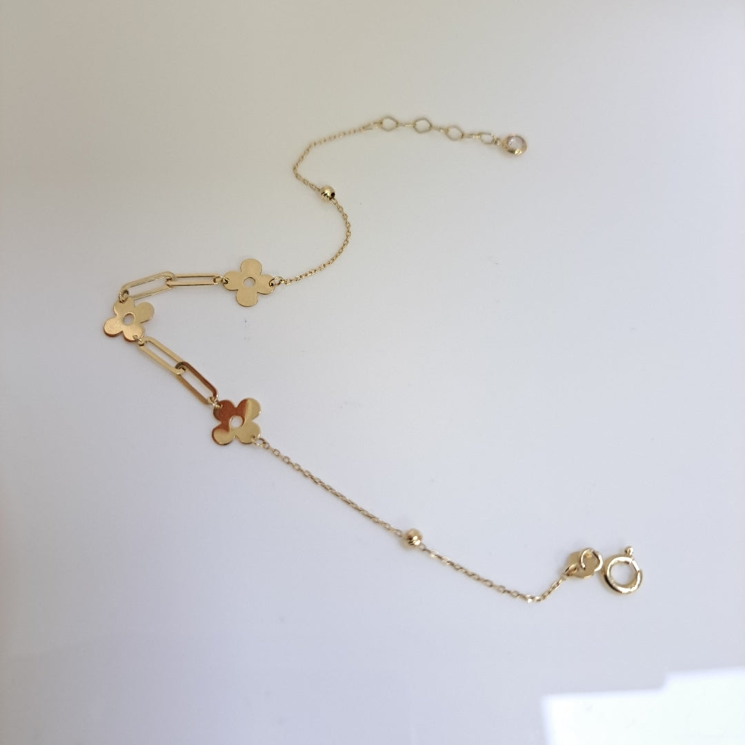 PULSERAS DAMA ORO 14K 1.3 (NUEVO)